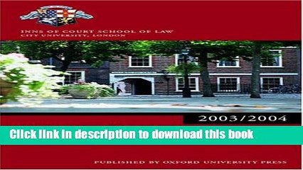 [PDF]  Bar Manual: Opinion Writing 2003/4  [Read] Full Ebook