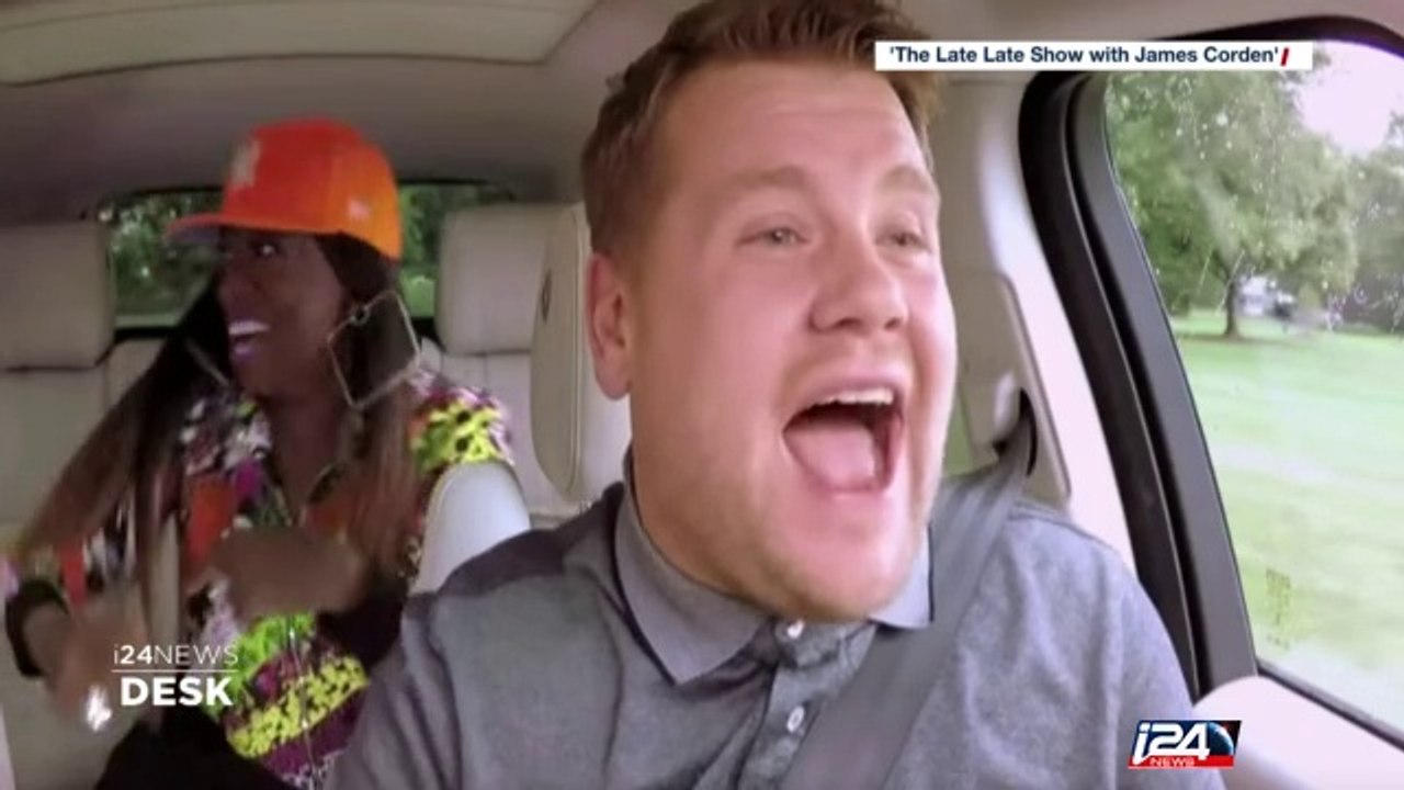 Michelle Obama does a 'Carpool Karaoke'
