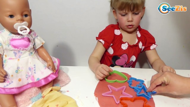 ✔ Кукла Беби Борн. Девочка Ника делает сувениры для друзей / Видео для детей / Baby Born Doll ✔