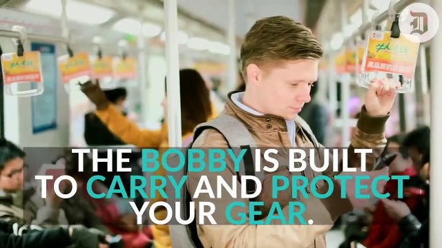 Ce sac à dos peut stopper les voleurs mais aussi recharger votre téléphone !