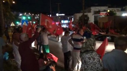 Bodrum'da Darbe Şehitleri İçin Dua Edildi