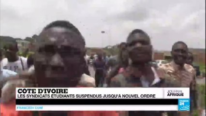 COTE D'IVOIRE - Violences à Cocody : Les syndicats étudiants suspendus jusqu'à nouvel ordre