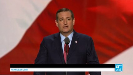 Convention républicaine : Ted Cruz refuse de soutenir formellement Donald Trump