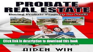 Read Probate Real Estate  Ebook Free