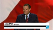 National Republican Convention: former candidate Ted Cruz booed after failing to endorse Trump