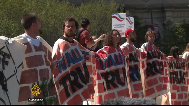 US Republican convention: Carnival of protests descends on Cleveland
