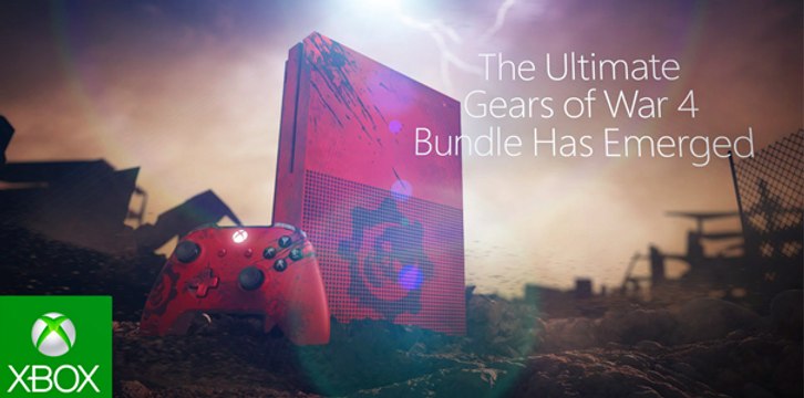 Edición Especial de Xbox One S inspirada en Gears of War 4