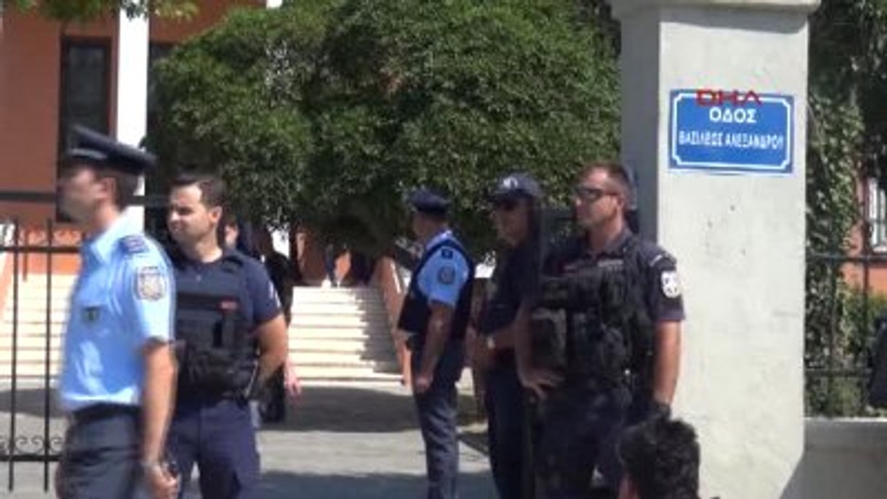 Yunanistan'a Kaçan 8 Darbeci Asker, Dedağaç'ta Mahkemeye Çıkarılıyor