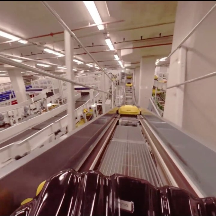 Para onde vão as malas após o check-in?