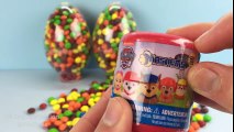 3 BIG Skittles Candy Surprise Eggs Justice League Batman Paw Patrol Kinder Zootopia Finding Dory Toy #1