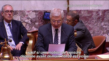 Loi Travail: Valls déclenche un ultime 49-3 à l'Assemblée