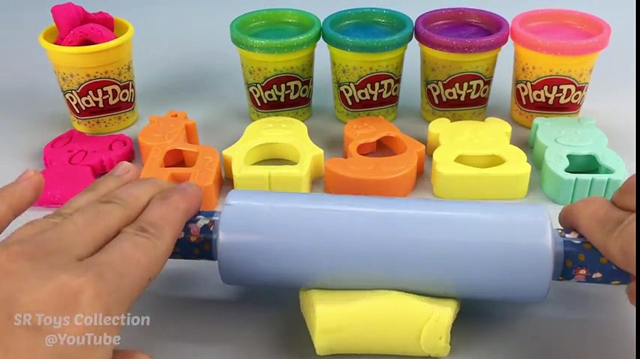 Fun Creative with Play Doh Sparkle Compound Collection and Cutters #1