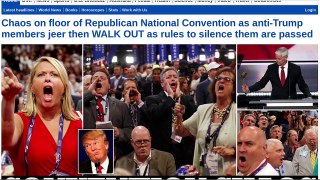 The chaos of the Republican National Convention