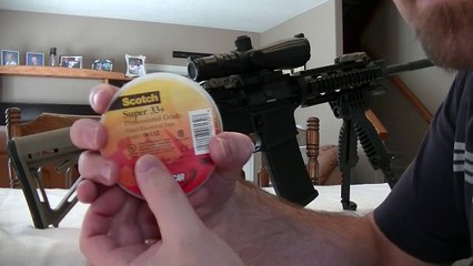 How to fix a loose stock on your AR 15 rifle.  No more wiggle, just a rock solid stock!