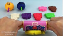 Play Doh Smiley Face Lollipops with Molds and Peppa Pig Rolling Pin Fun Creative for Kids #3