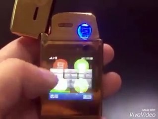 Il moderno accendino touch con cui puoi telefonare