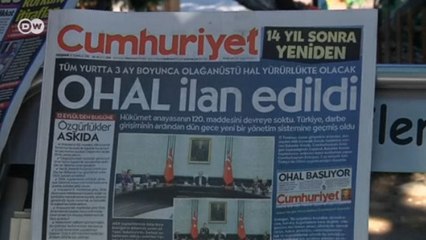 Olağanüstü hal yürürlükte