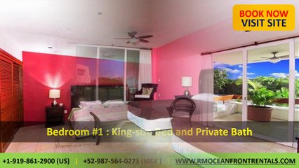 Luxury 7200 Residencias Reef Condo for Rent in Cozumel, Mexico