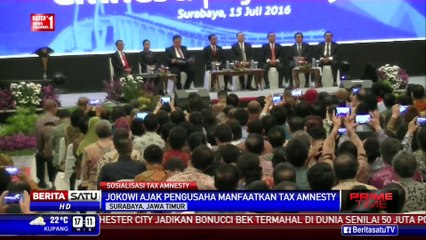 Jokowi Berharap Tax Amnesty Dorong Pembangunan Infrastuktur
