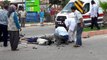 Otomobile Çarpan Motosikletin Sürücüsü Öldü, Otomobil Sürücüsü Kalp Krizi Geçirdi