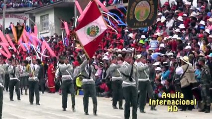 " Inca Pachacutec" Julcan,  Desfile Aniversario de Jauja 25 abril 2015