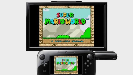 Super Mario World de SNES en la consola virtual de Wii-U