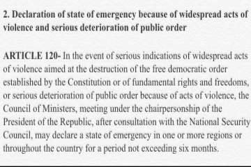 Entra en vigor el estado de emergencia en Turquía