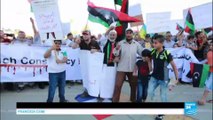 Drapeau français au sol, slogans hostiles : Manifestation à Tripoli contre la présence de militaires français en Libye