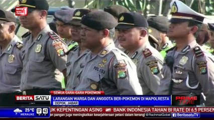 Game Pokemon Go Dilarang di Lingkungan Polresta Depok
