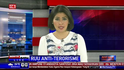 Polri Hormati Hasil Pembahasan RUU Terorisme