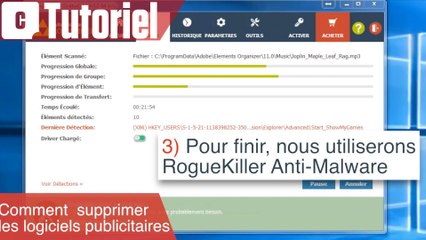 Tuto : comment supprimer les logiciels publicitaires