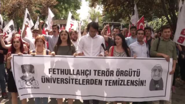 Tgb Üyeleri Fetö'nün Darbe Girişimini Protesto Etti