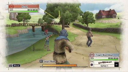 Valkyria Chronicles prologue gameplay