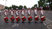 Défilé de 14 juillet 2016 de la 13e DBLE à Paris.