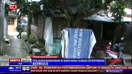 Puluhan Rumah di Solo Dibongkar Paksa