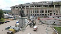 Moscú remodela el histórico estadio Luzhniki para Rusia 2018