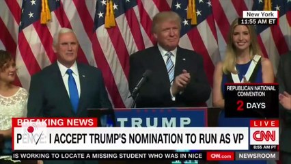 Trump Officially Introduces Mike Pence As His Running Mate