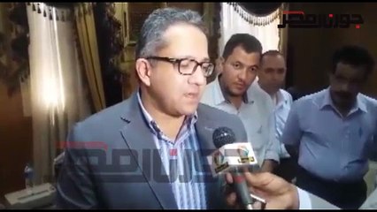 وزير الآثار ينفي سرقة أي أثار أو مقابر أثرية  في الوادي الجديد
