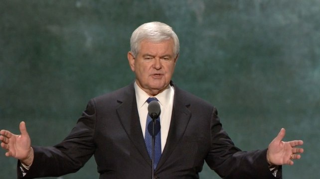Gingrich tells convention crowd they misunderstood Cruz