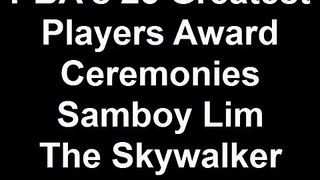 SAMBOY LIM  The PBA's  25 Greatest Players