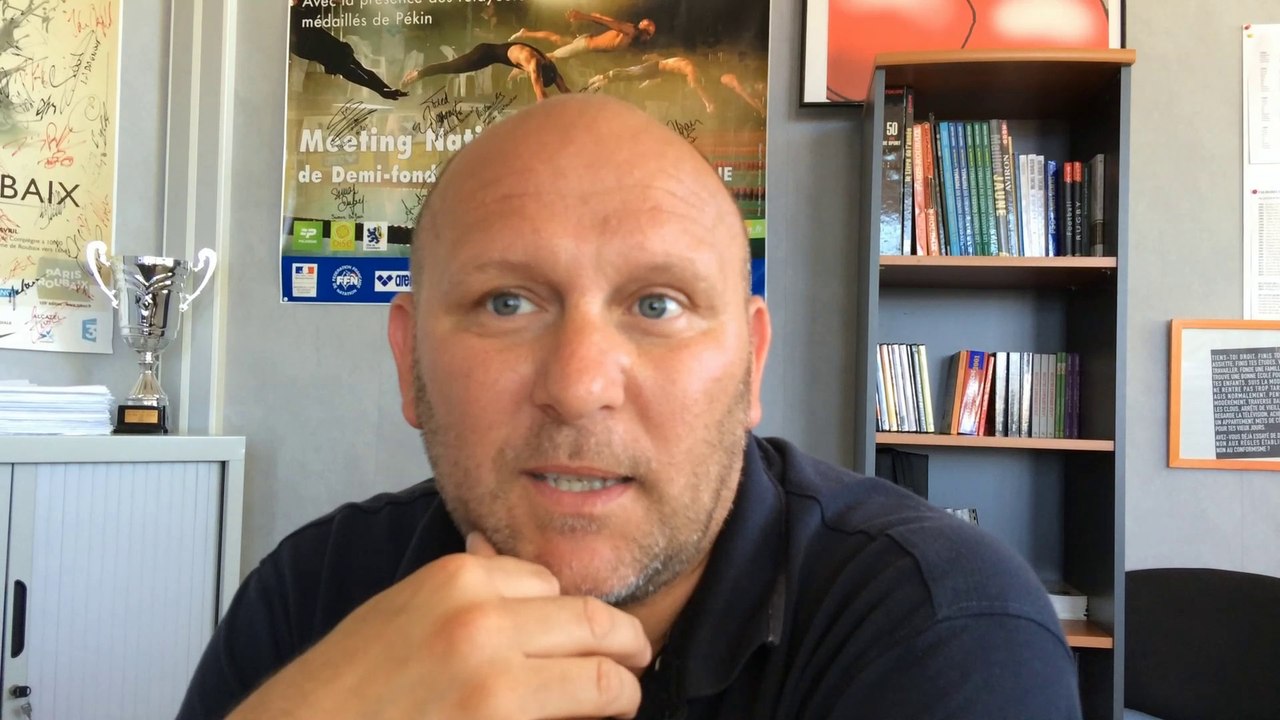 Natation : itw du directeur des équipes de France avant les JO