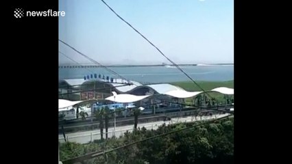 Amphibious aircraft hits bridge in Shanghai, killing five