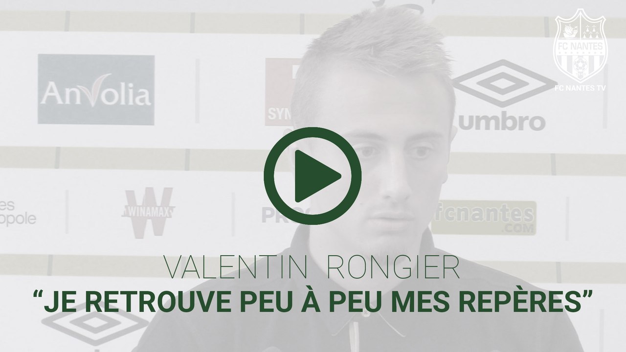 Valentin Rongier : "Je retrouve peu à peu mes repères"