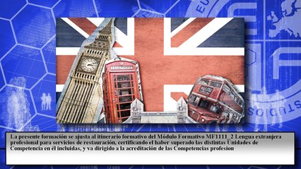 Lengua Extranjera Profesional para Servicios de Restauración