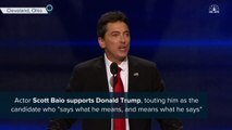 TV Actor Scott Baio Supports Donald Trump At RNC NBC News