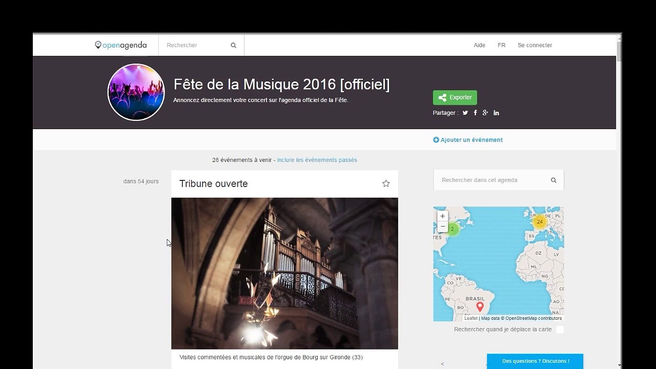 OpenAgenda - Tutoriel Modérateur