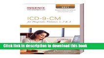 Read Books ICD-9-CM Standard for Hospitals 2011: Volumes 1, 2   3 (Compact) (ICD-9-CM Professional