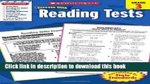 Read Scholastic Success With Reading Tests,  Grade 3 (Scholastic Success with Workbooks: Tests