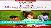 Read Books Weiss Ratings  Guide to Life and Annuity Insurers Fall 2014: A Quarterly Compilation of