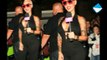 Amber Rose shows off her cleavage in a svelte jumpsuit
